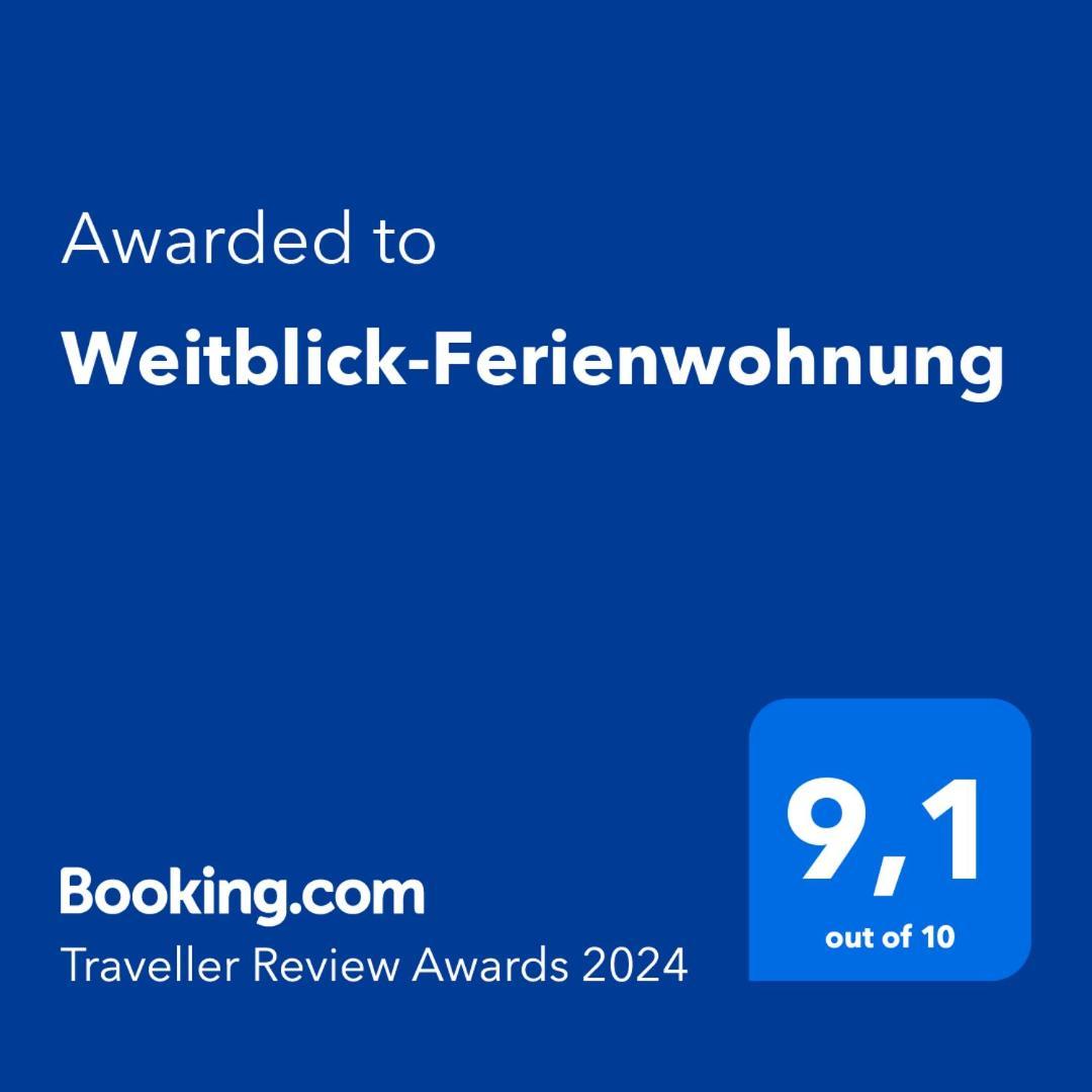 Weitblick-Ferienwohnung 艾森纳赫 外观 照片